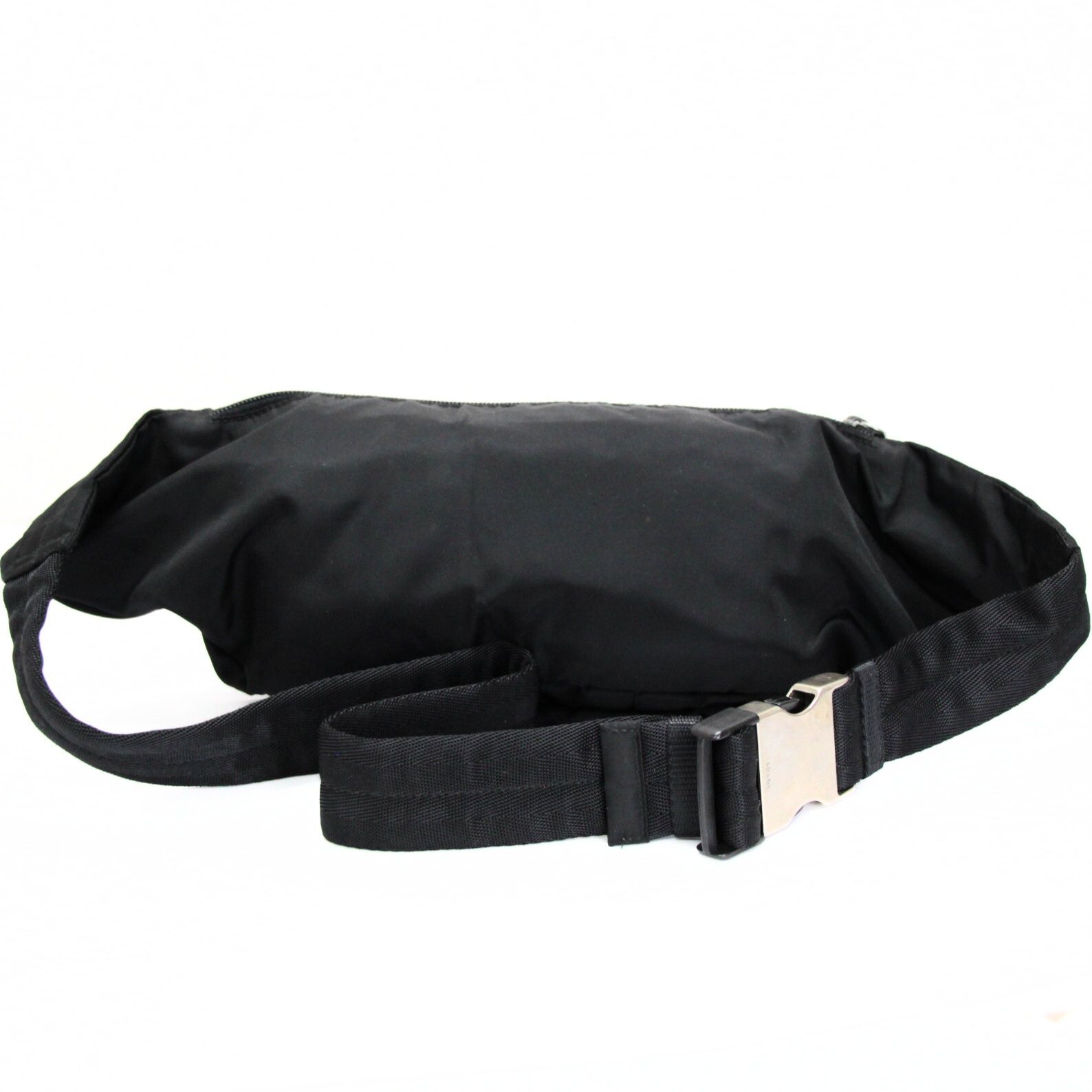 プラダ PRADA 三角ロゴ ウエストバッグ ボディバッグ ナイロン 黒