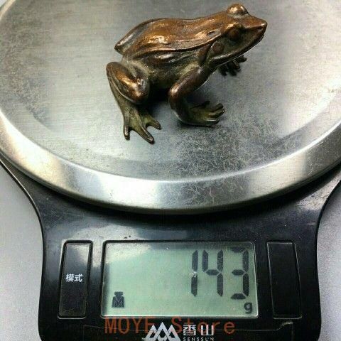 銅細工カエルの置物 茶寵 美術品 工芸品 置物 - メルカリ