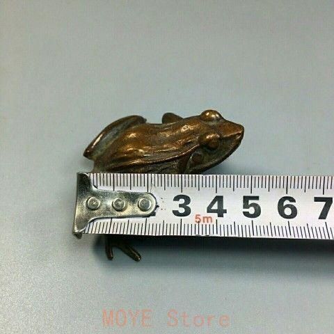銅細工カエルの置物 茶寵 美術品 工芸品 置物 - メルカリ