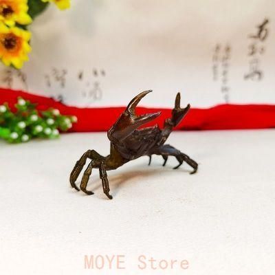 銅細工カニです 茶道具 茶寵置物 装飾品 工芸品 美術品 - メルカリ