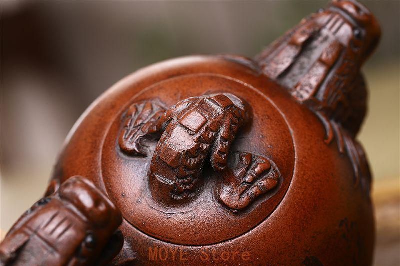 龍茶壺 中国古美術 宜興 紫砂壺・急須・茶道具 - メルカリ