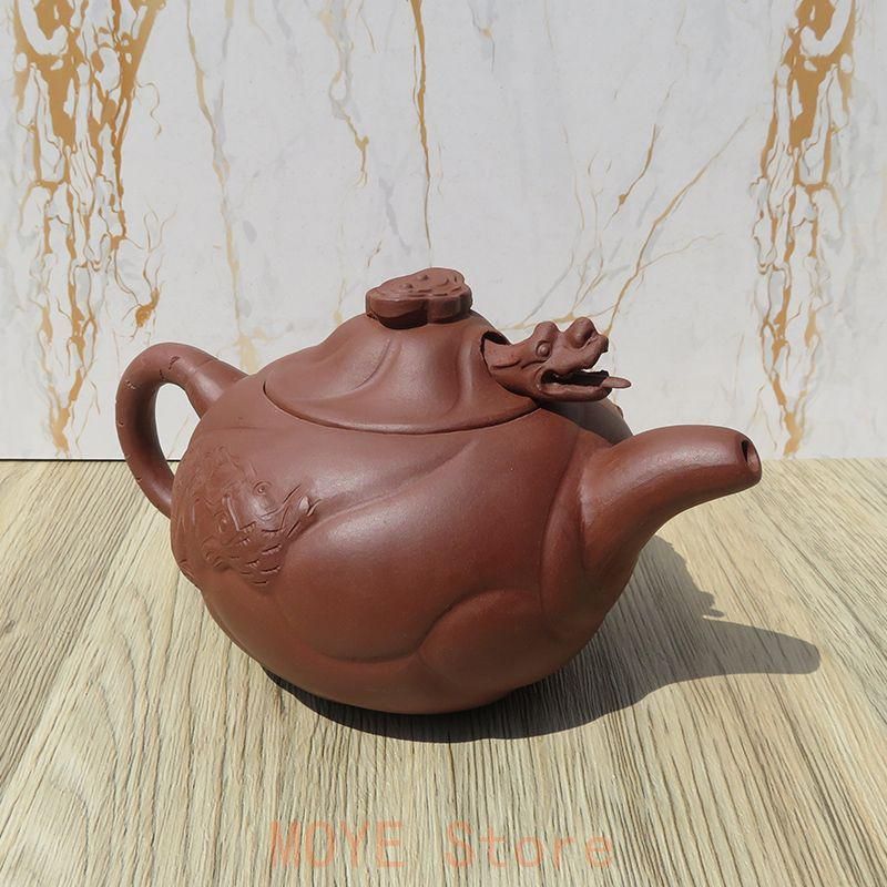 魚化龍壺 紫砂壺 中国宜興紫砂壺・紫泥急須・茶壺・茶道具 - メルカリ