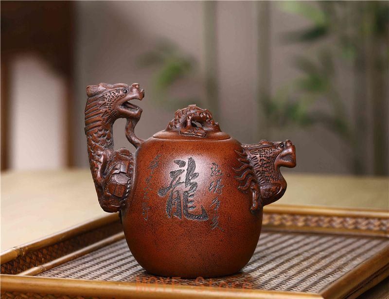 龍茶壺 中国古美術 宜興 紫砂壺・急須・茶道具 - メルカリ