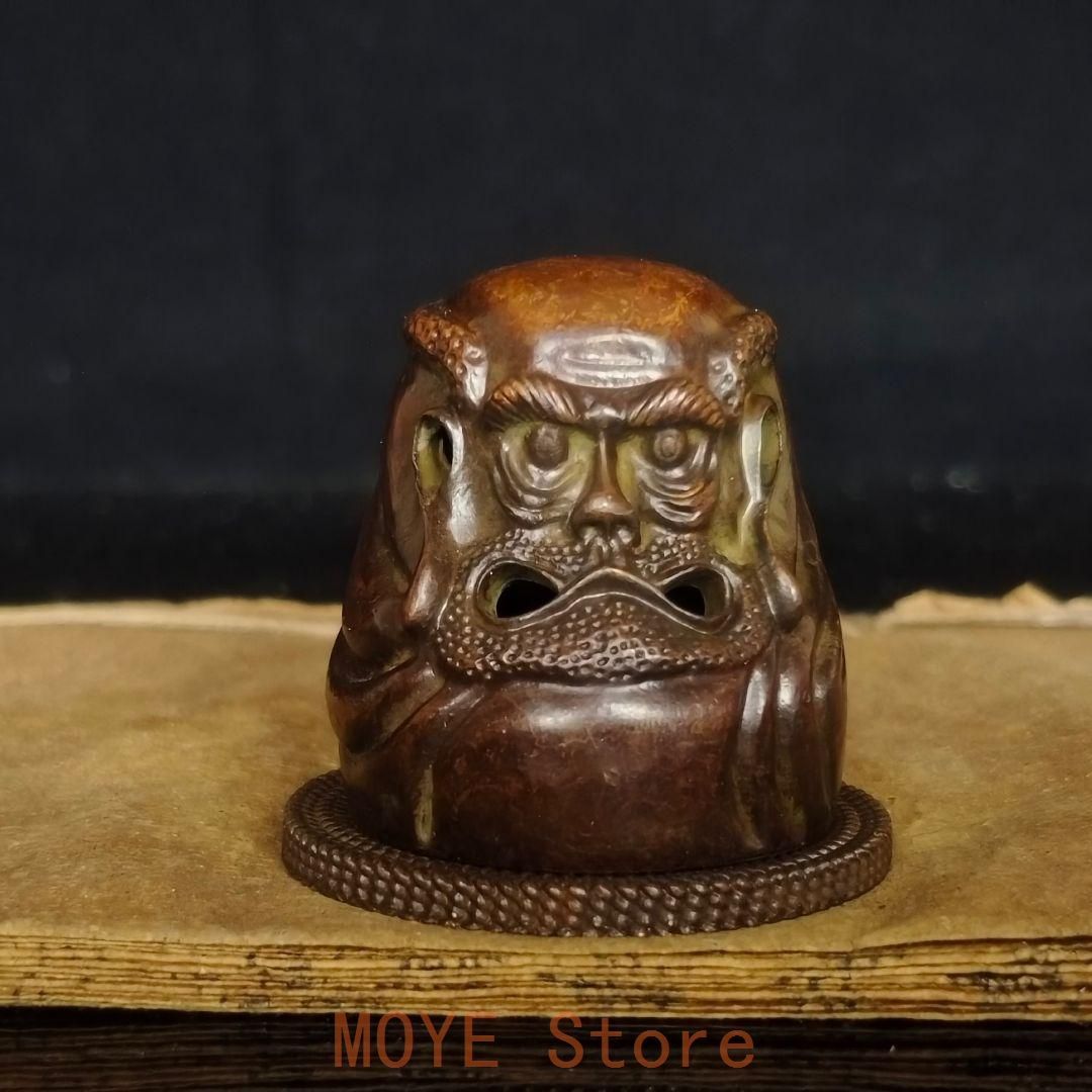 銅細工 達磨祖師仏像香炉 装飾品 工芸品 美術品 置物 - メルカリ
