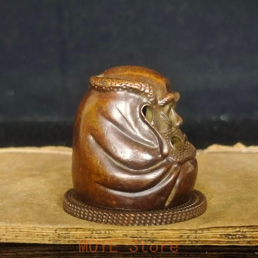 銅細工 達磨祖師仏像香炉 装飾品 工芸品 美術品 置物 - メルカリ