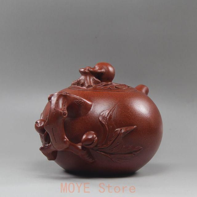 寿桃壺 中国宜興紫砂壺・紫泥急須・茶壺・茶道具 - メルカリ