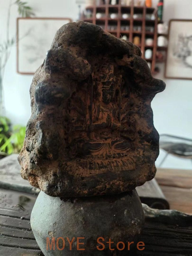 石像 千手観音仏像 茶室 博古架 禅意 置物 装飾品 工芸品 石像 千手観音仏像 茶室 博古架 禅意 置物 装飾品 工芸品 - メルカリ