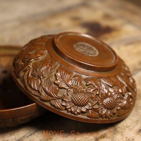 銅細工 透かし彫りの香炉 香道具 装飾品 工芸品 美術品 置物 - メルカリ