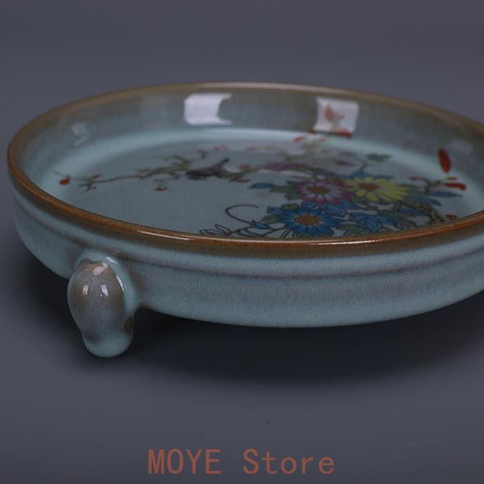 豆青釉四方竜紋花觚  景徳鎮 陶磁器 装飾品 現代工芸品美術品 置物 豆青釉四方竜紋花觚 景徳鎮 陶磁器 装飾品 現代工芸品