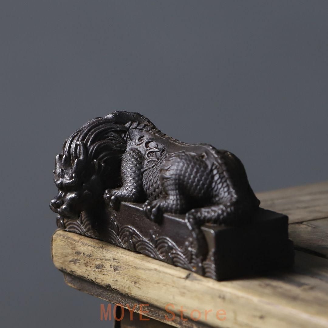 鉄器 吸水獣 避水瑞獣 文房四宝 鎮紙 書道具 装飾品 工芸品 置物 鉄器 吸水獣 避水瑞獣 文房四宝 鎮紙 書道具 装飾品 工芸品 置物