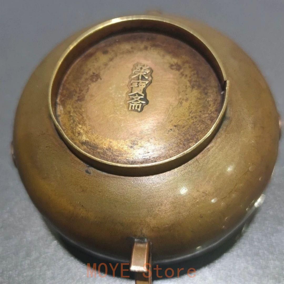 銅 細工 水滴壺 硯滴 文房用品 書道具 文房具 工芸品 置物 - メルカリ