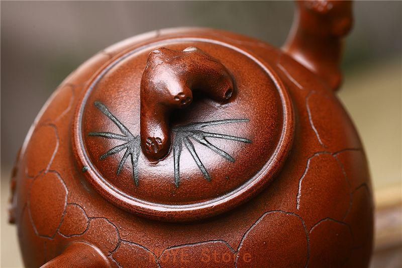:中国宜興紫砂壷 霊猴献寿桃壺 急須 工芸品 美術品 置物 中国宜興紫砂壷 霊猴献寿桃壺 急須 工芸品 美術品 置物 【公式通販】