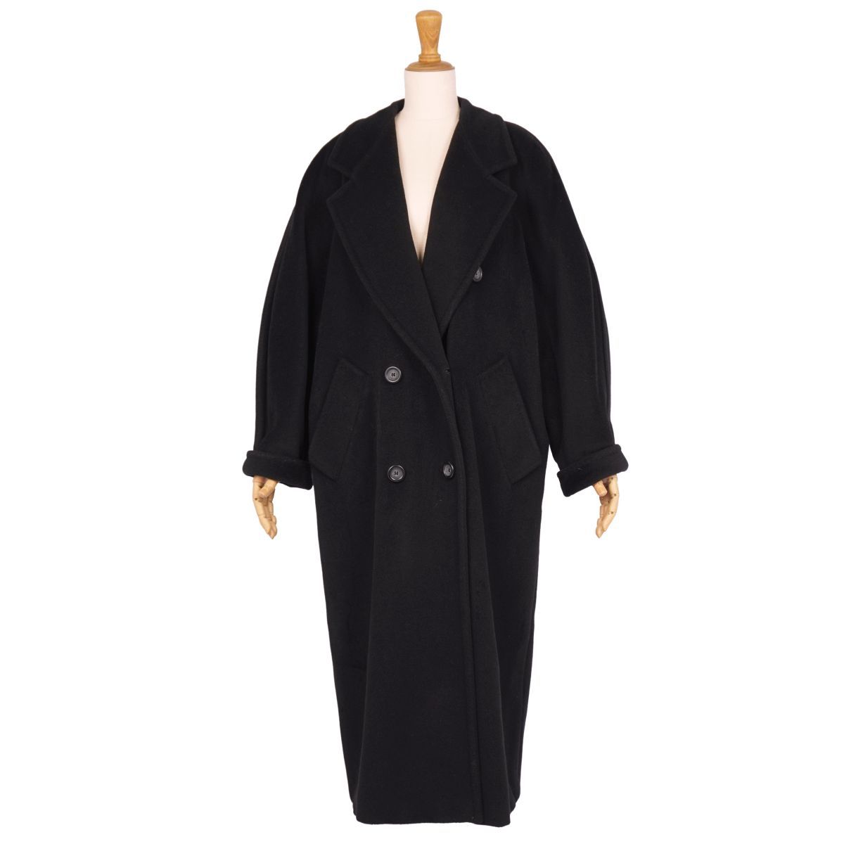 美品 マックスマーラ Max Mara コート アイコン 白タグ ロングコート