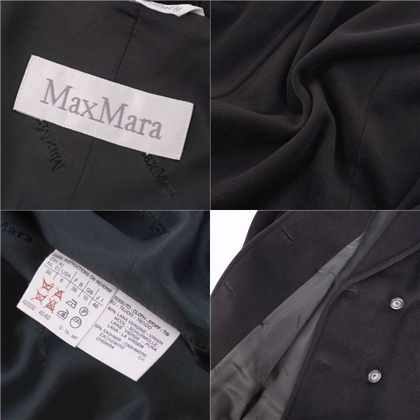 美品 マックスマーラ Max Mara コート アイコン 白タグ ロングコート