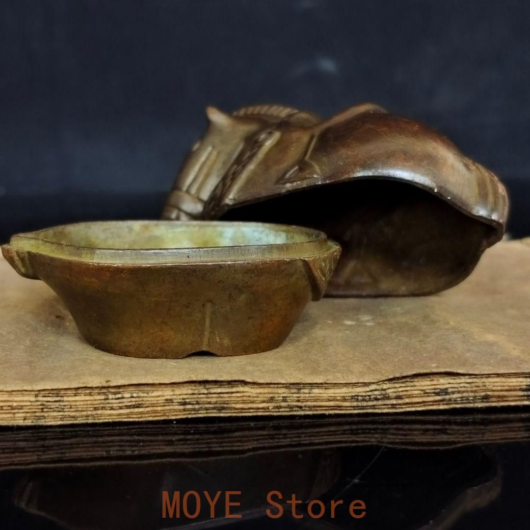 墨箱 書道具 文房具 筆置き 筆入 工芸品 美術品 置物 - メルカリ