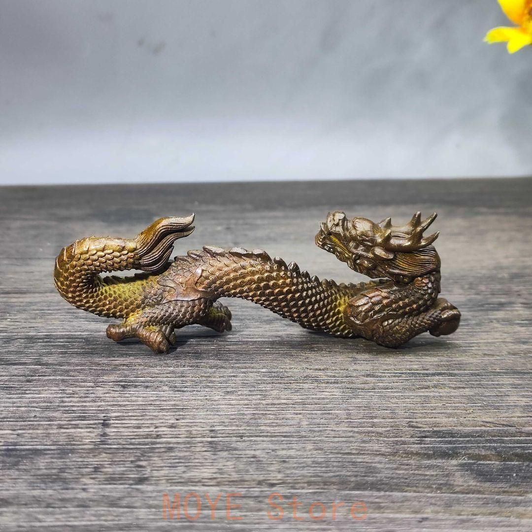 銅 細工 神獣竜魚 筆架 茶寵 文房具 書道具 装飾品 工芸品 置物 - メルカリ