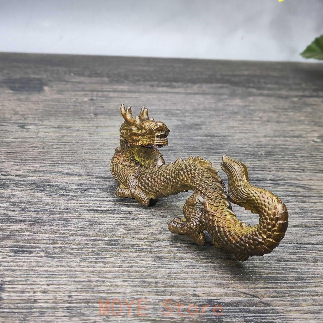 銅 細工 神獣竜魚 筆架 茶寵 文房具 書道具 装飾品 工芸品 置物 - メルカリ