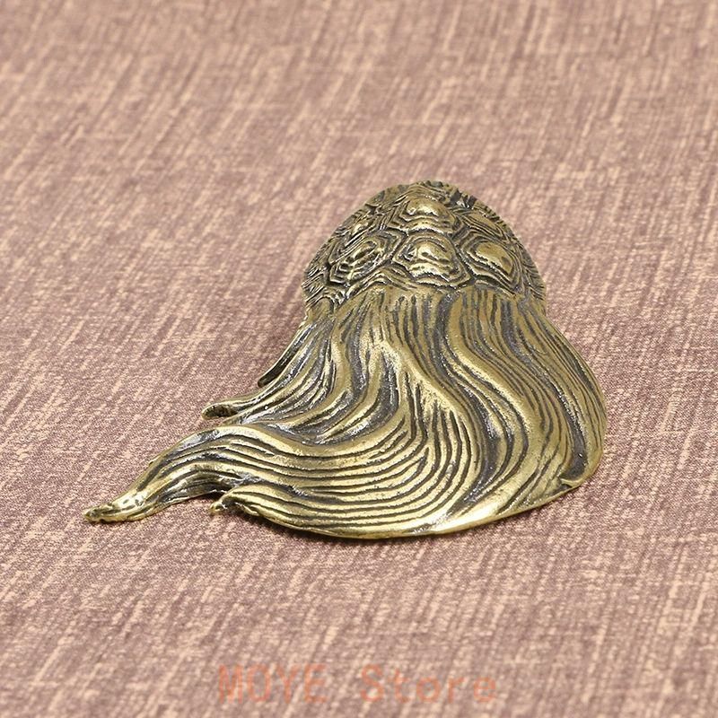 銅 細工 茶道具 香道具 蓋置 置物 長寿亀 文鎮 銅製 工芸品 置物