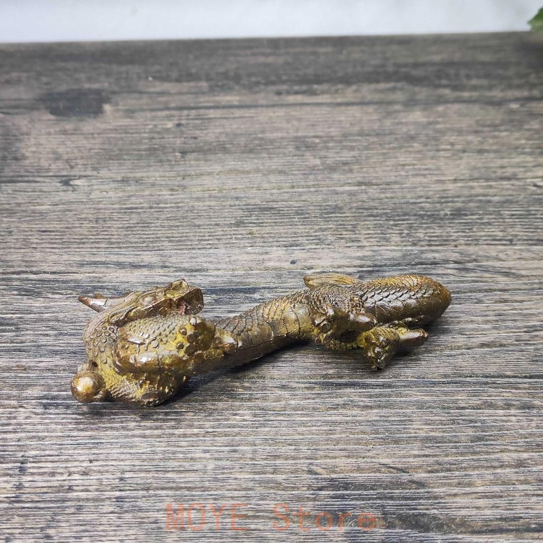 銅 細工 神獣竜魚 筆架 茶寵 文房具 書道具 装飾品 工芸品 置物 - メルカリ