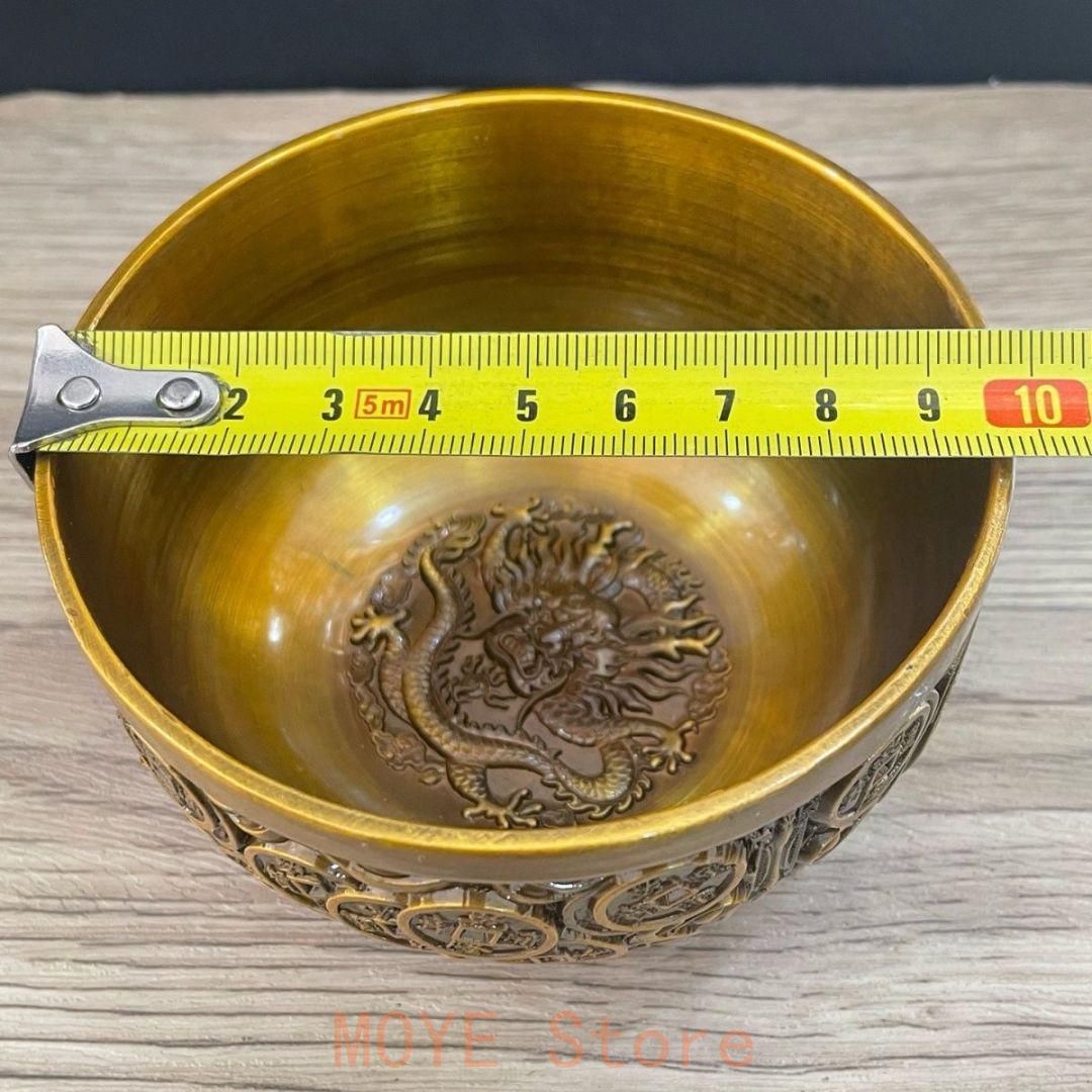 銅器 聚宝盆 客間 玄関 博古架 開運 風水 招財 置物 工芸品 - メルカリ