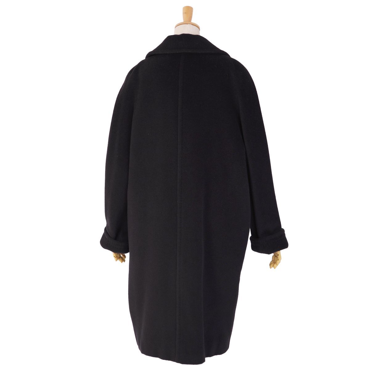 美品 マックスマーラ Max Mara コート 白タグ ロングコート ダブルブレ