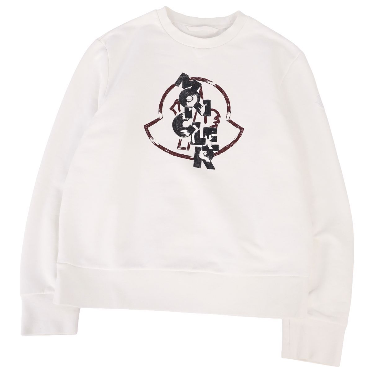 美品 モンクレール MONCLER スウェット 2024 トレーナー ロングスリ 