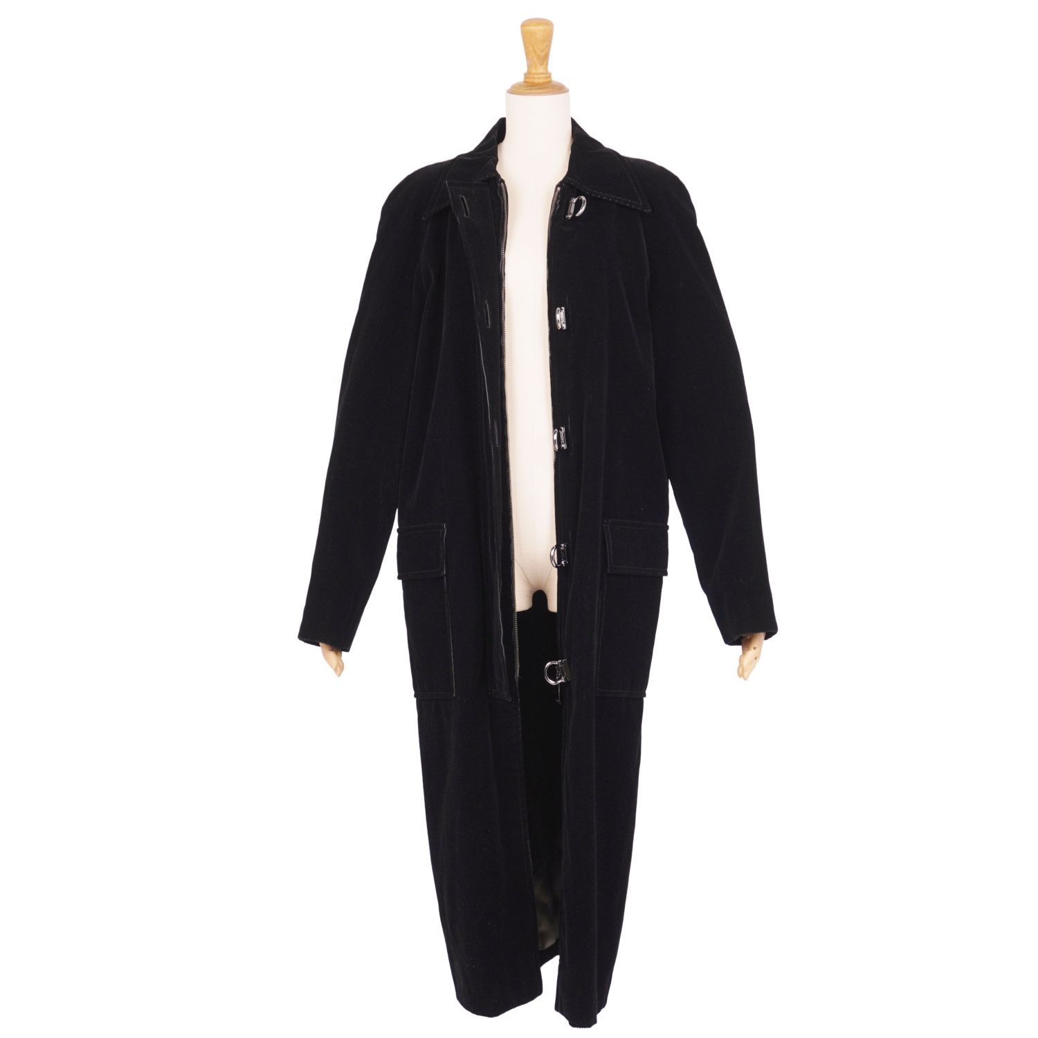 ★CELINE★ ヴィンテージ ロングコート 極美品 Vintage セリーヌ CELINE コート ロングコート ジップアッ