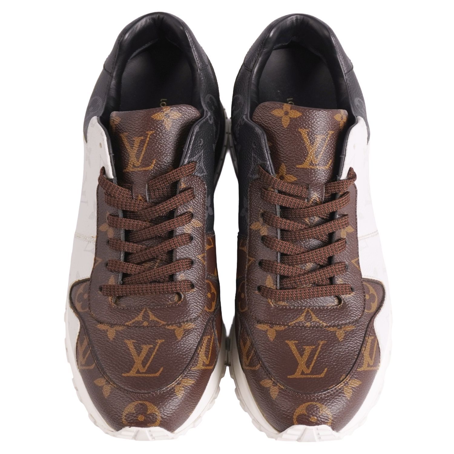 美品 ルイヴィトン LOUIS VUITTON ランアウェイ ライン スニーカー