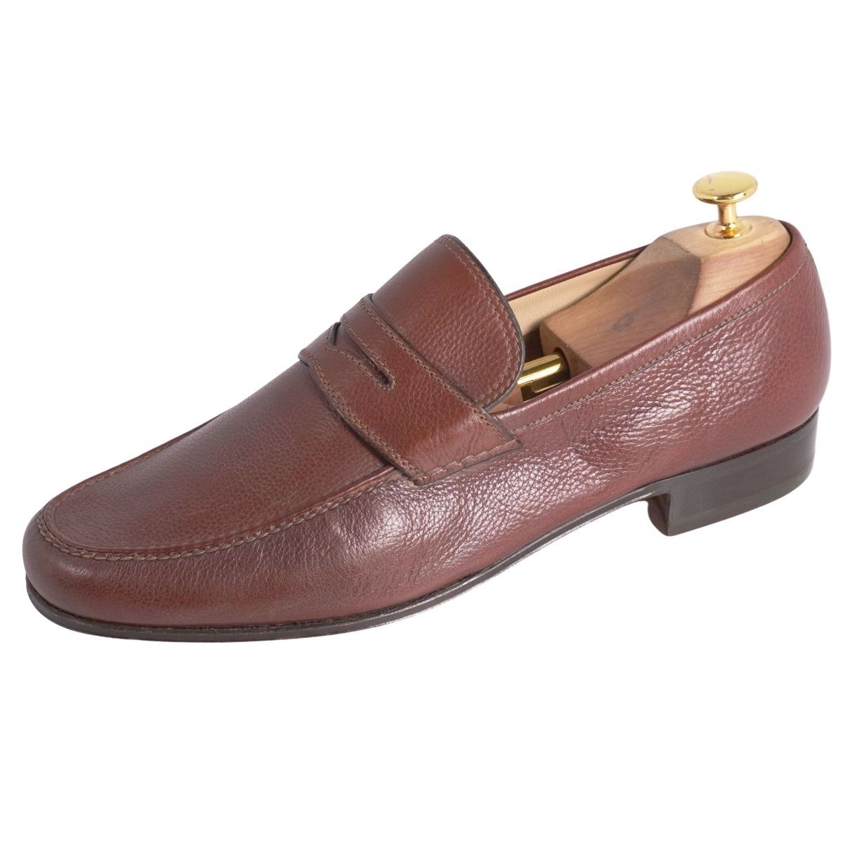 【美品】TANINO CRISCI タニノクリスチー ペニーローファー 8M 未使用 タニノクリスチー TANINO CRISCI ローファー モカシン ビジ