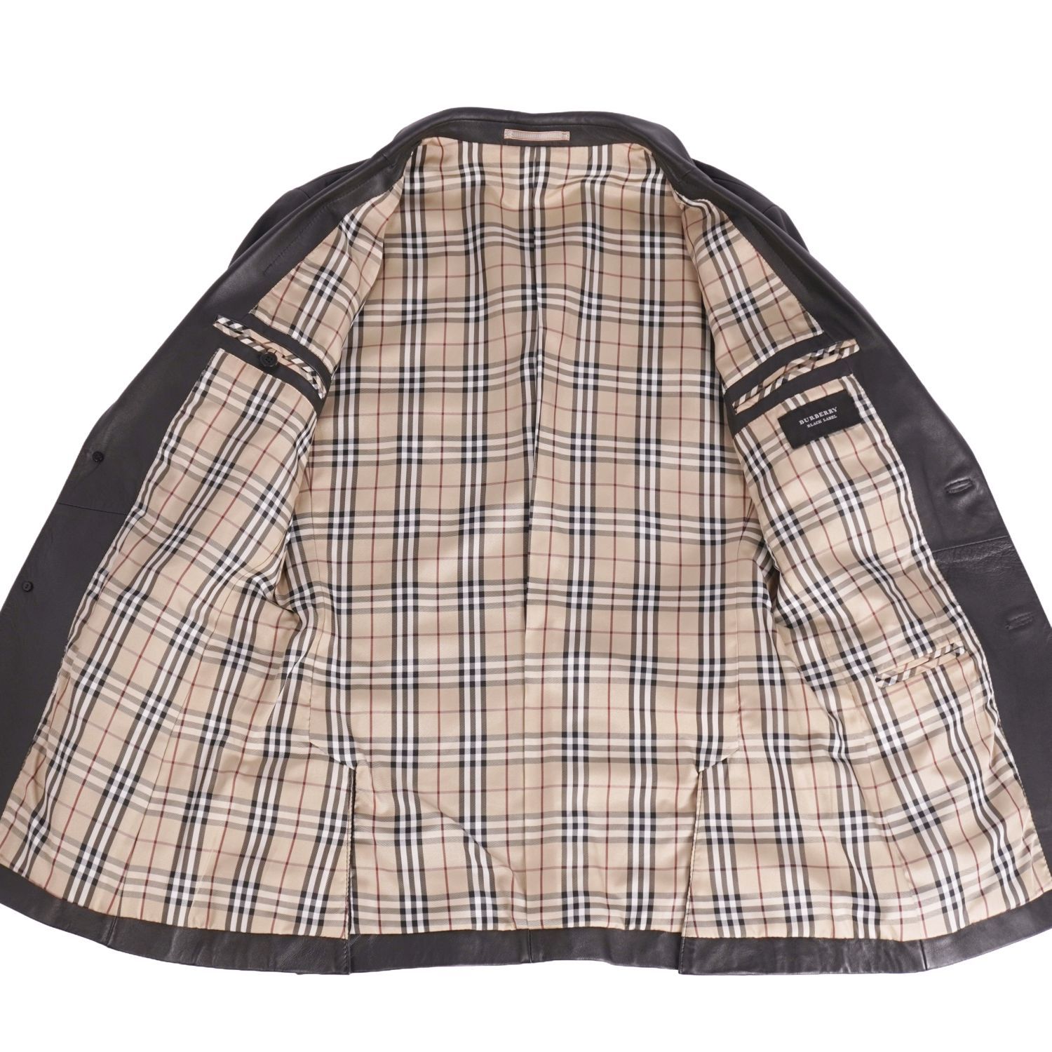 美品 バーバリー ブラックレーベル BURBERRY BLACK LABEL ラ - メルカリ