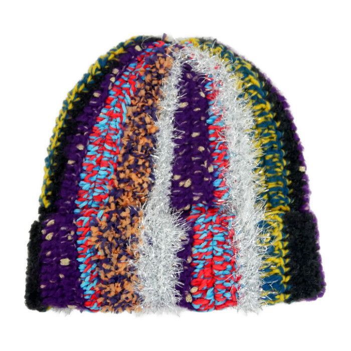 Supreme 国内正規 25AW 25FW Tinsel Stripe Beanie ティンセルスト