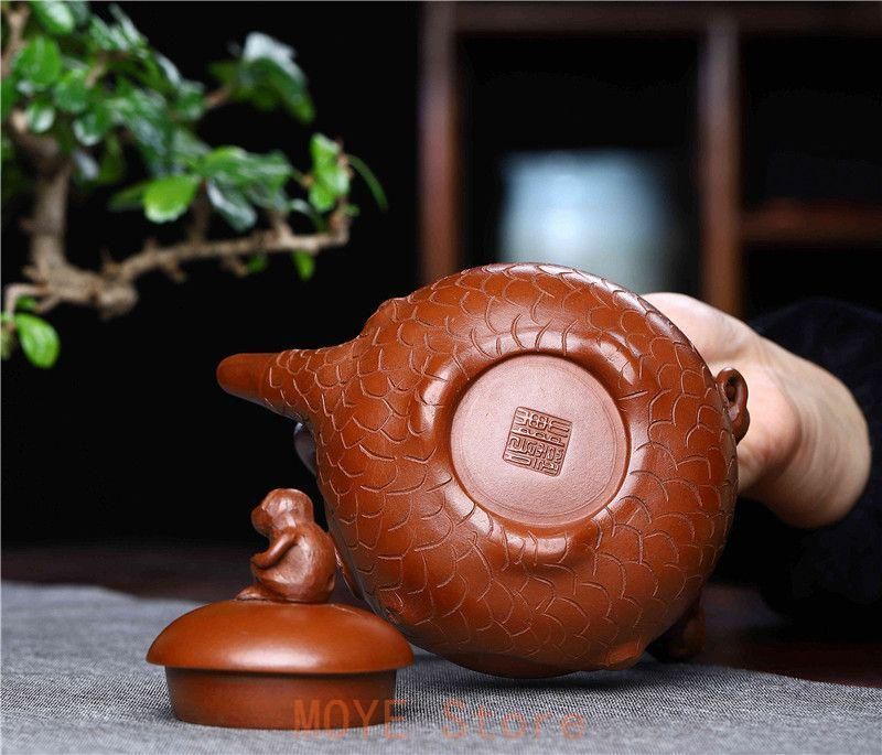 猿の壺紫砂壺 中国古美術 紫泥急須・茶壺・茶道具置物・古置物 - メルカリ