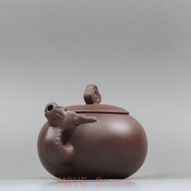 龍壺 紫砂壺・紫泥急須・茶壺・茶道具 置物 - メルカリ