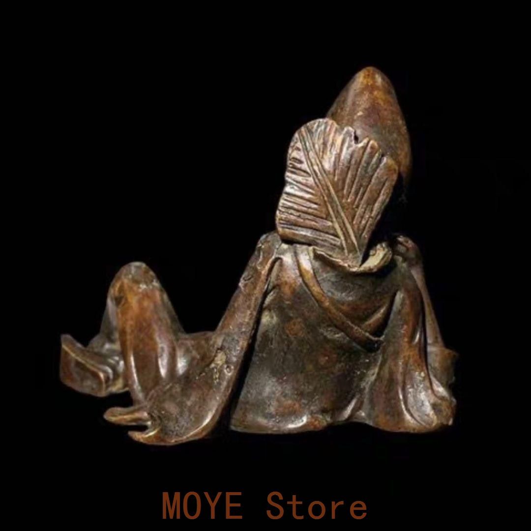 修縁堂】古美術品 細工 三面仏菩薩 辟邪 開運 工芸品 置物