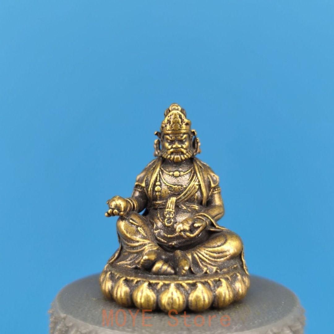 銅製 仏像 小仏像 密教黄財神仏像 ミニ仏 工芸品 置物 - メルカリ
