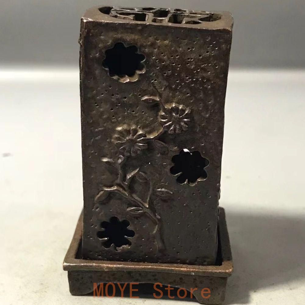 銅器 龍鳳盤香炉 薫香炉 香具 香道具 装飾品 工芸品 美術品 置物 銅器