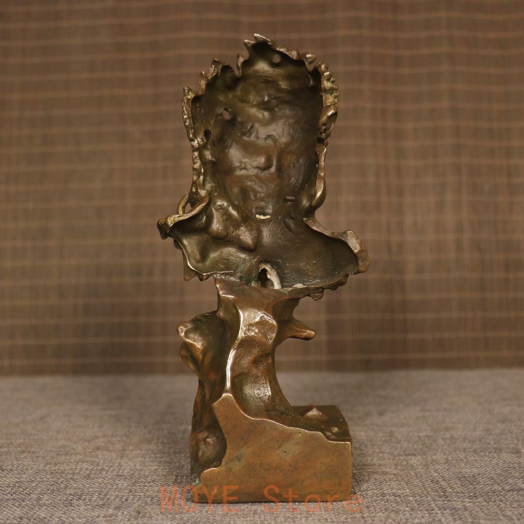 銅 細工 釈迦如来仏仏像 事務デスクトップ机 茶室 茶寵 置物 装飾品 工芸品 銅 細工 釈迦如来仏仏像 事務デスクトップ机 茶室 茶寵 置物 装飾品