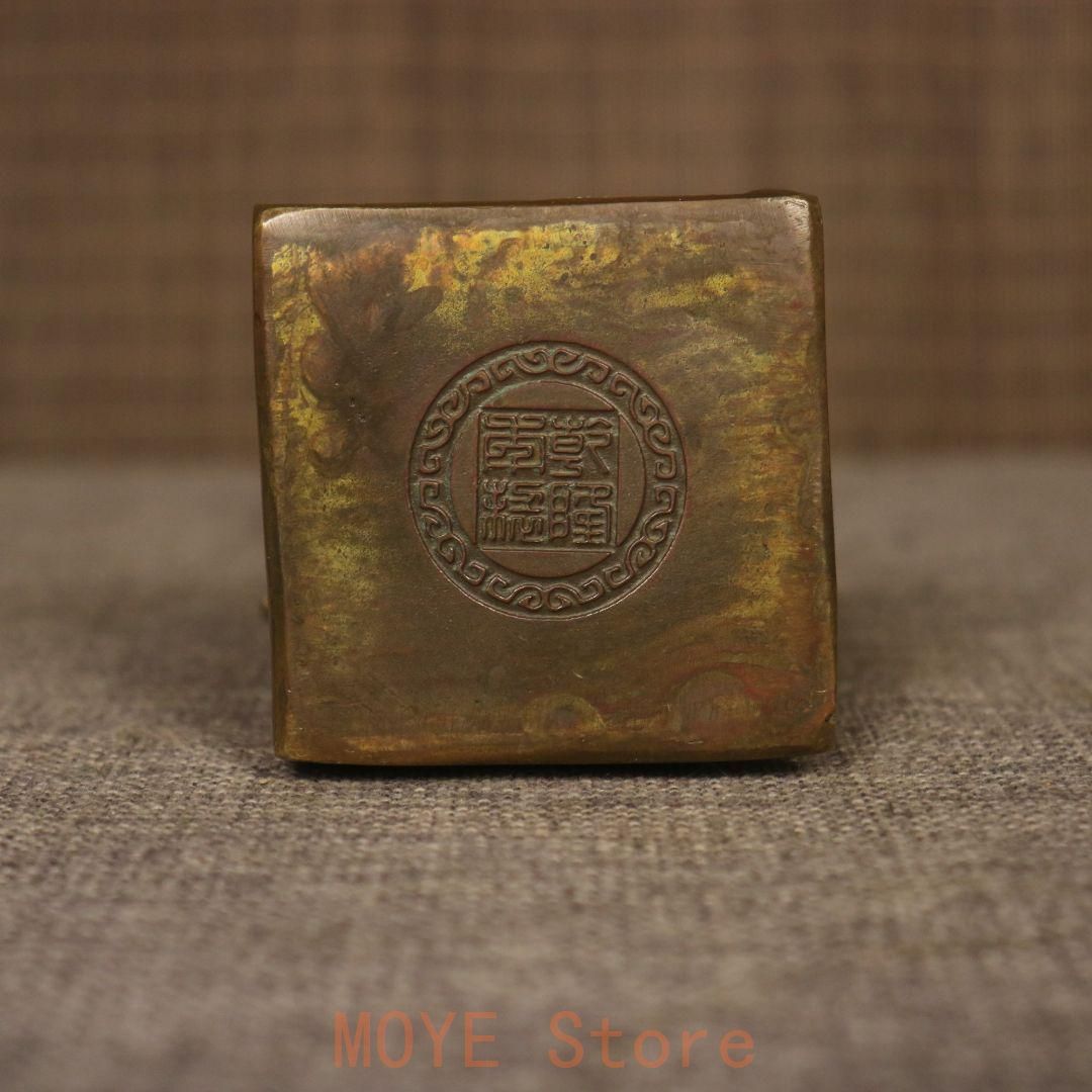 銅 細工 釈迦如来仏仏像 事務デスクトップ机 茶室 茶寵 置物 装飾品