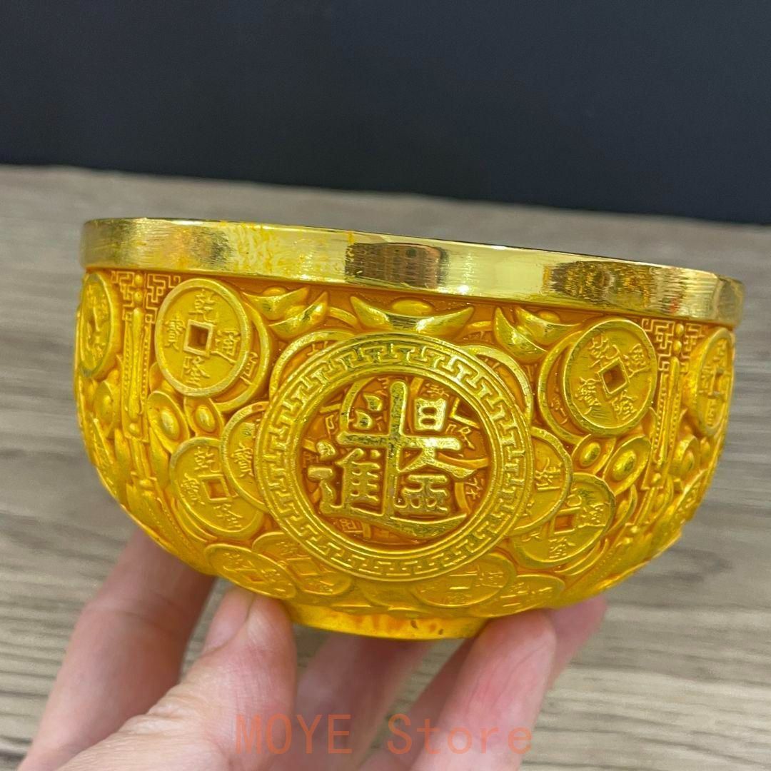 銅器 百福碗 客間 玄関 博古架 装飾品 工芸品 置物 - メルカリ