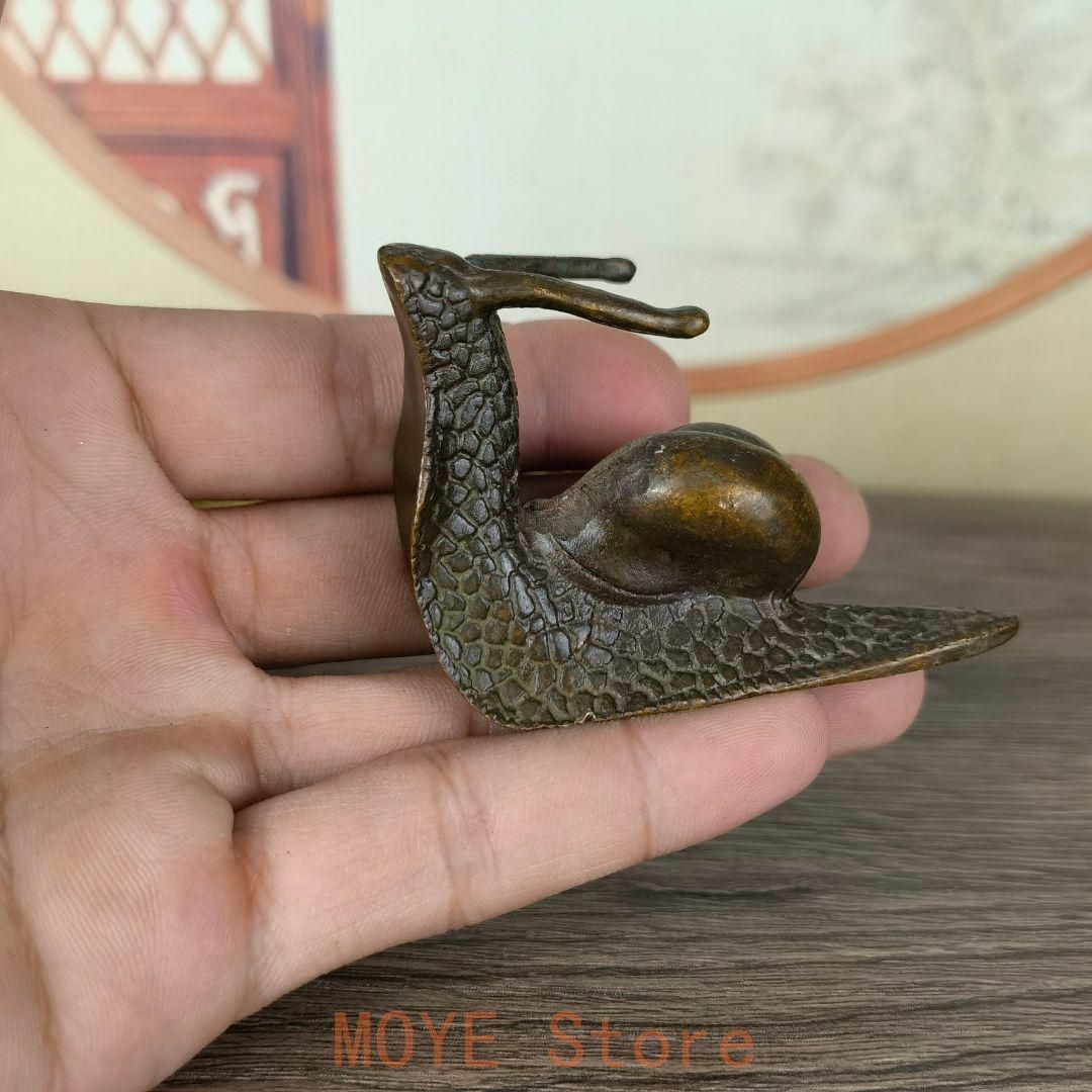 銅細工 かたつむりの香炉 香道具 装飾品 工芸品 美術品 置物 - メルカリ