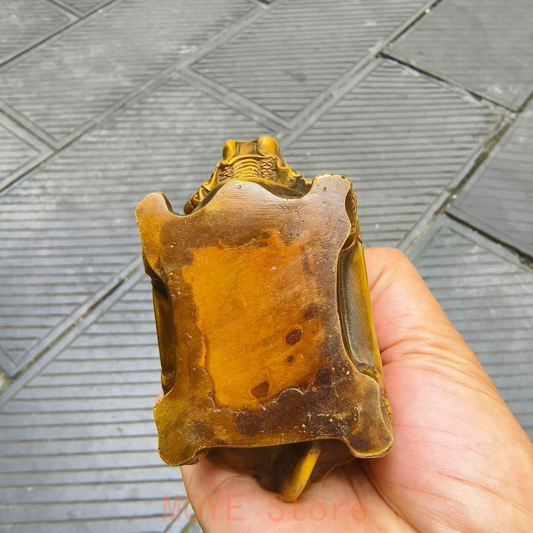 銅製 泰山石敢当 玄関 竜亀 吉祥 開運 辟邪 工芸品 置物 - メルカリ