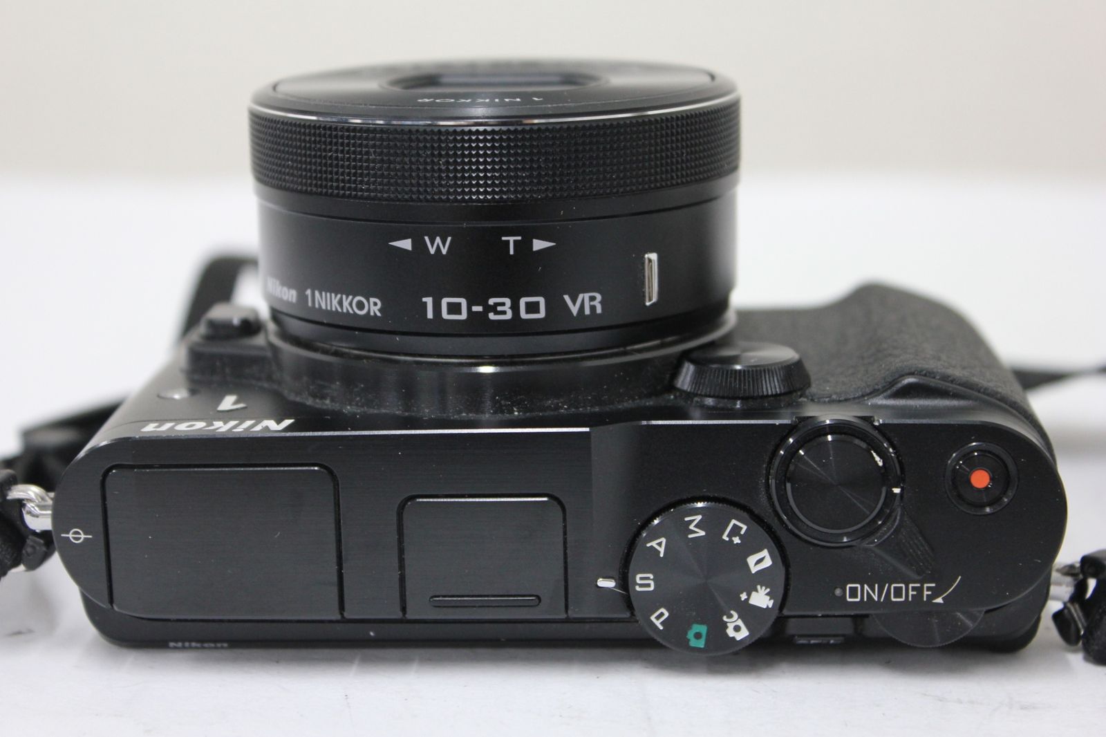 返品保証】 【元箱付き】ニコン Nikon 1 V3 ブラック 1NIKKOR 10-30mm