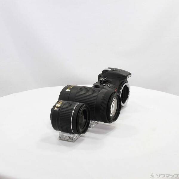 中古品〕 NIKON D5600 ダブルズームキット ブラック【269】 - メルカリ