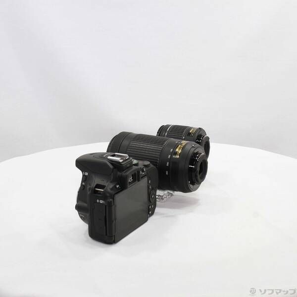 中古品〕 NIKON D5600 ダブルズームキット ブラック【269】 - メルカリ