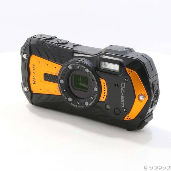 RICOH WG-70 オレンジ コンパクトデジタルカメラ 【公式通販】