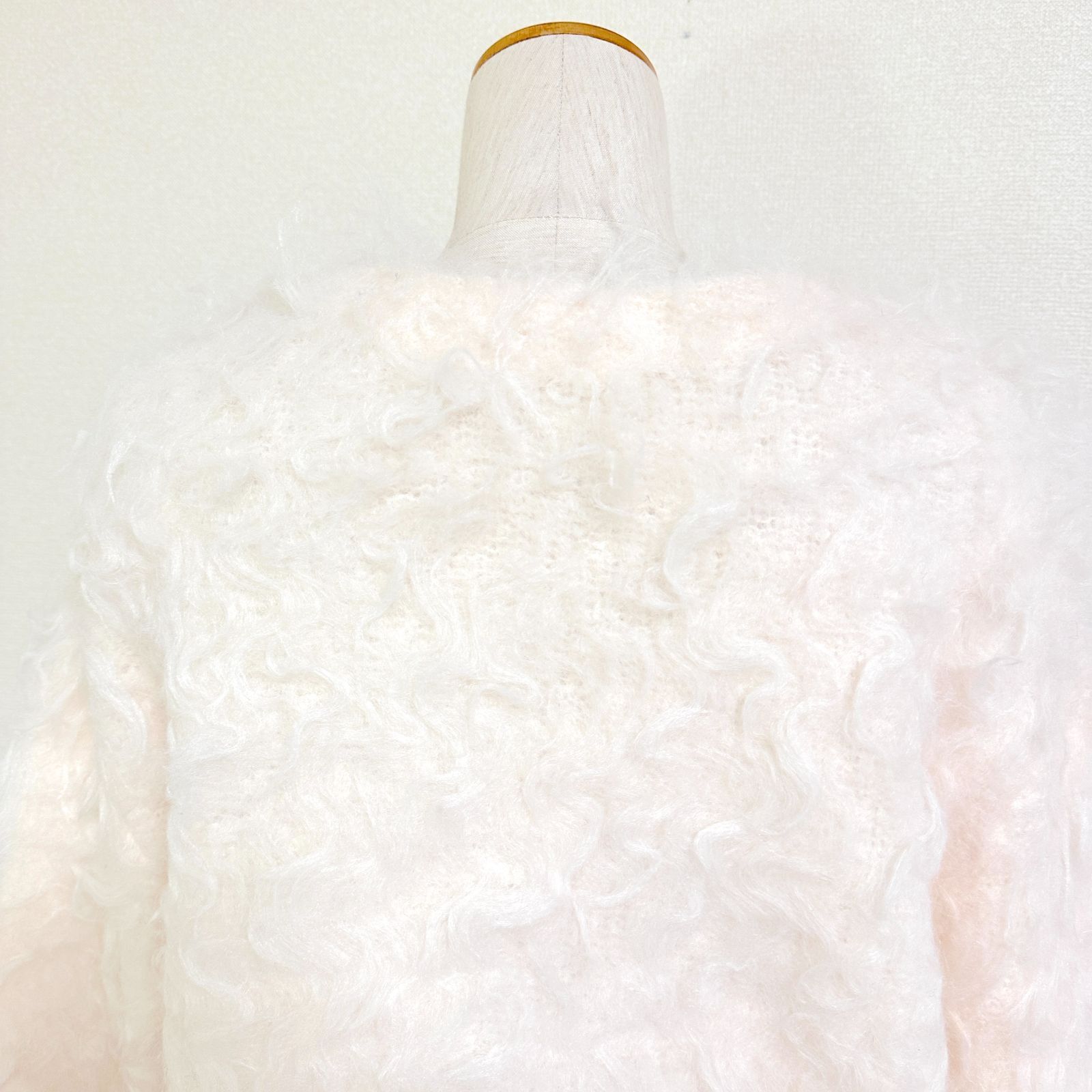SeaRoomlynn×伊原葵コラボ 24AW COELIE Brushed Yarn 2Wayトップス V