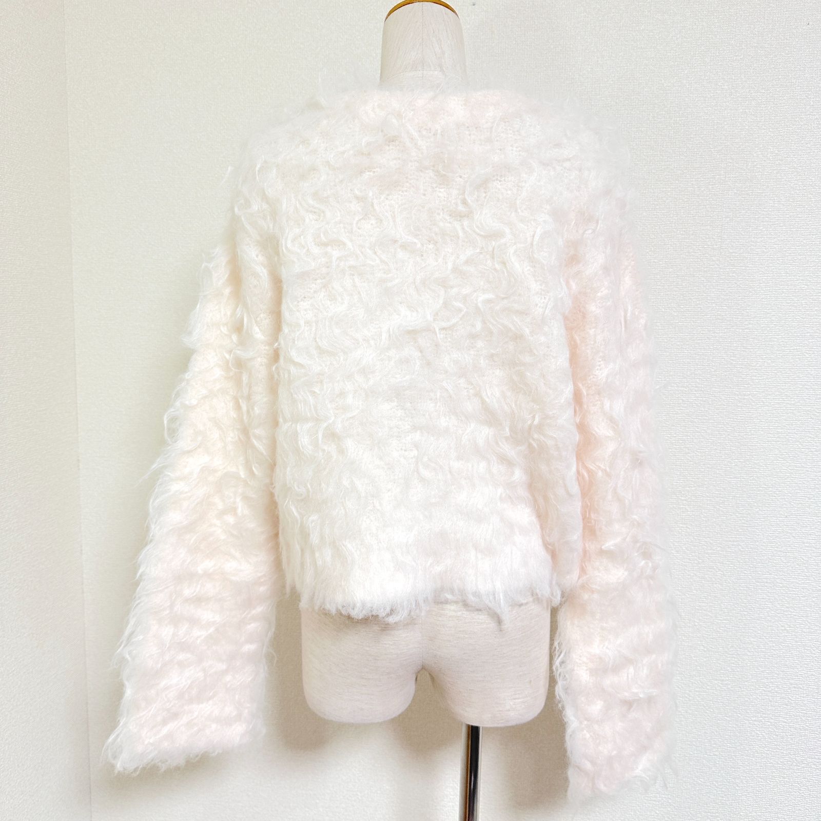 SeaRoomLynn 伊原葵コラボ COELIE カーディガン SeaRoomlynn×伊原葵コラボ 24AW COELIE Brushed Yarn 2Wayトップス V