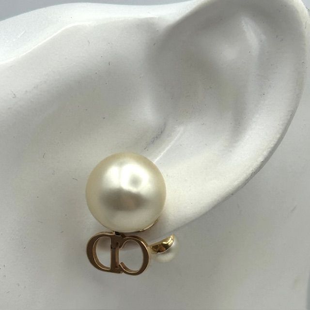 Dior Tribales パール 片耳のみ ピアス 128761 ショップ Christian