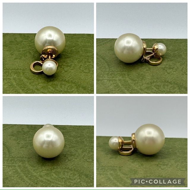 Dior Tribales パール 片耳のみ ピアス 128761 ショップ Christian