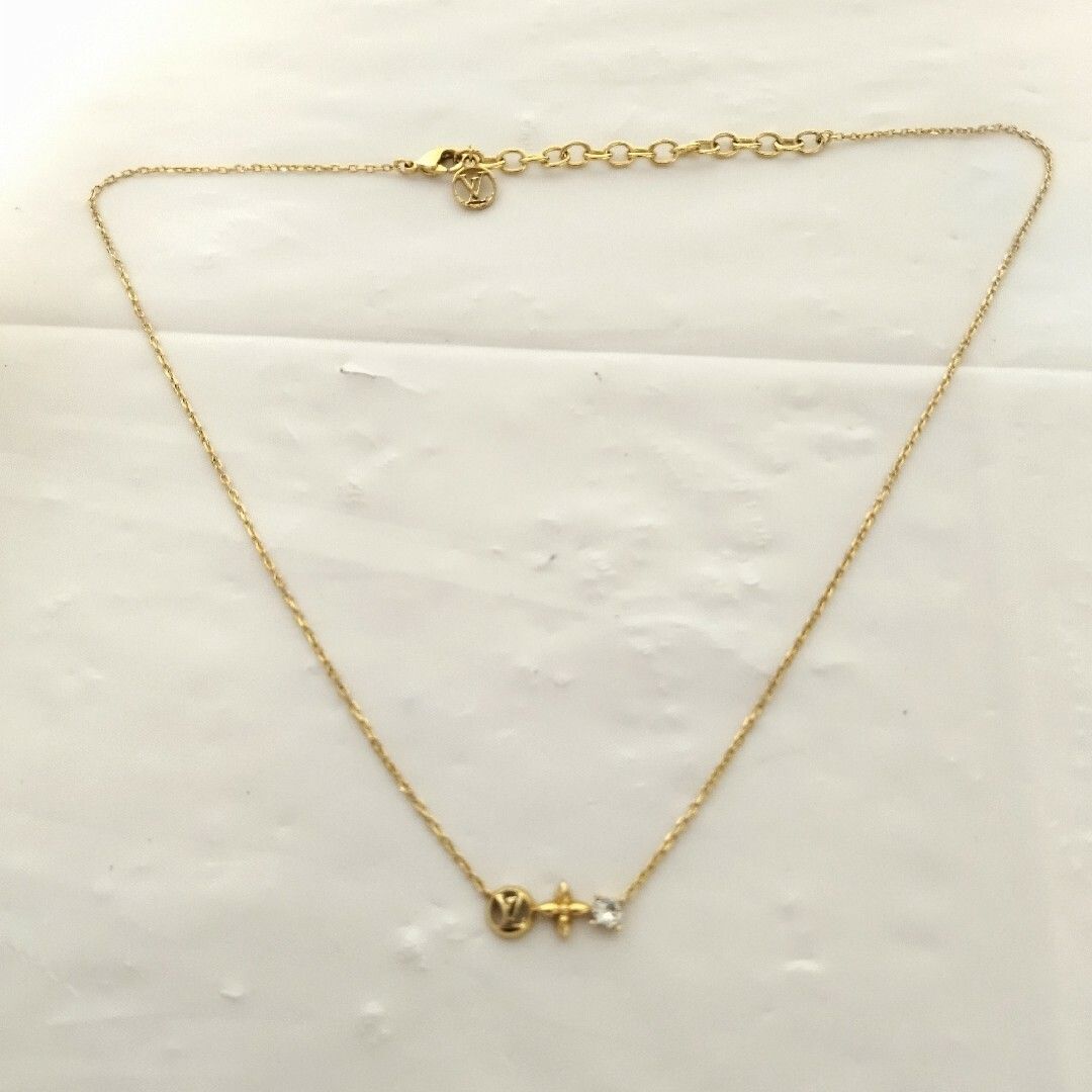 美品】ルイヴィトン コリエ プティ ルイ ネックレス GP - メルカリ